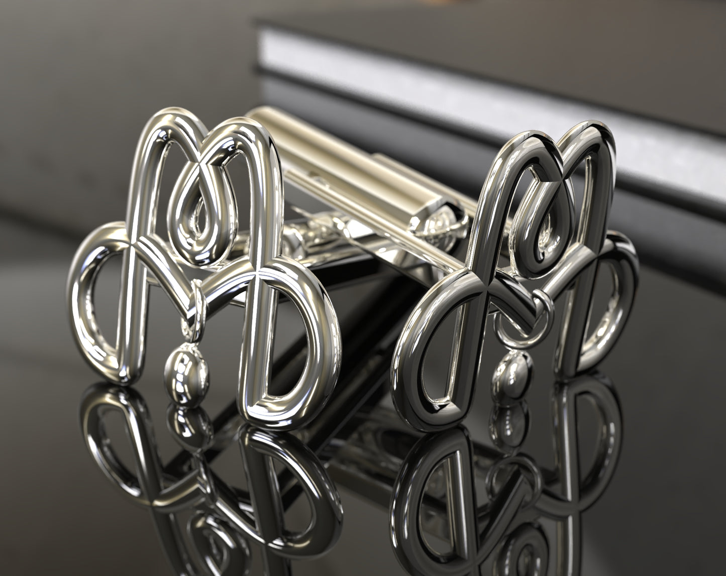 MELO ࢪº1 | 925 Stirling Silver Cuff-links