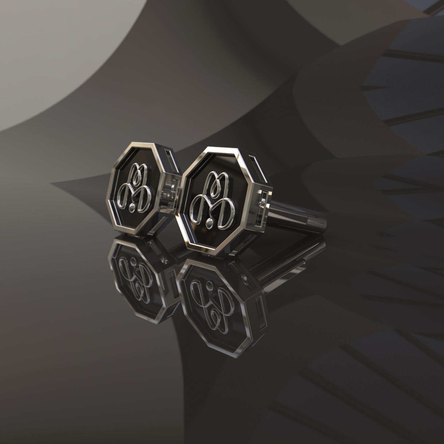 MELO ࢪº2 | 925 Stirling Silver Cuff-links