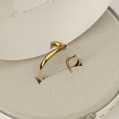 CALLIGRAPHY ࢪº119 | 18K Gold Ring - Letter 'م'