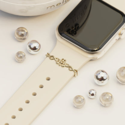 MELO ࢪº4  | 18K Gold Smartwatch Strap Charm