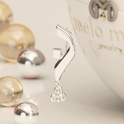 CALLIGRAPHY ࢪº125 | 18K Gold Pin - Letter 'ن'