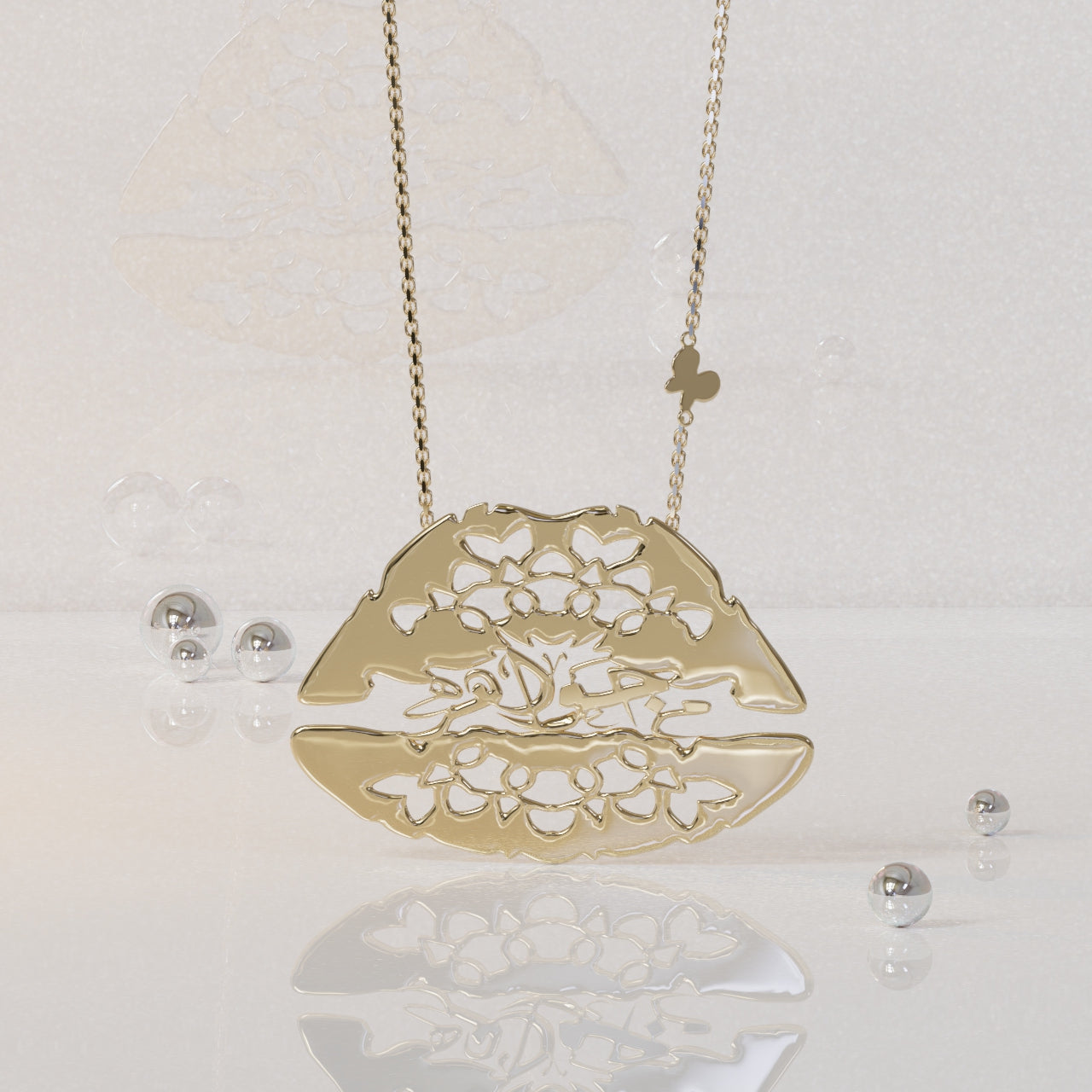 ARABESQUE ࢪº9  | 18K Gold Pendant